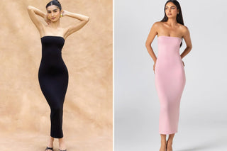 Strapless Dressing 101 - How to Wear a Strapless Bodycon Dress All Day