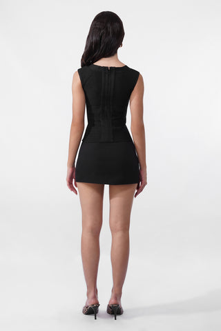 Karlie - Bandage Top in Black